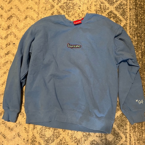 Supreme 94 blue sweatshirt XL - Picture 1 of 3
